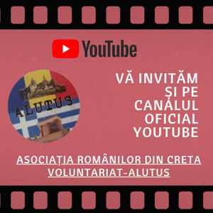 VĂ INVITĂM ȘI PE CANALUL OFICIAL YOUTUBE